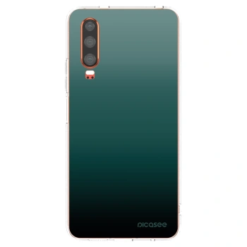 Picasee silikonowe przeźroczyste etui na Huawei P30 - Verdant Fade