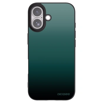 Picasee silikonowe czarne etui na Apple iPhone 17 - Verdant Fade