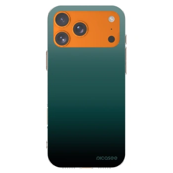 Picasee silikonowe przeźroczyste etui na Apple iPhone 17 Pro Max - Verdant Fade