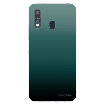 Picasee silikonowe przeźroczyste etui na Samsung Galaxy A40 A405F - Verdant Fade