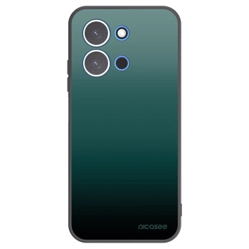 Picasee silikonowe czarne etui na Xiaomi Redmi 15C 4G - Verdant Fade