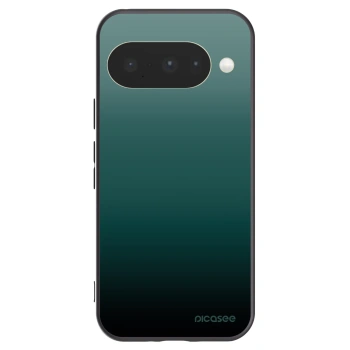Picasee silikonowe czarne etui na Google Pixel 10 - Verdant Fade