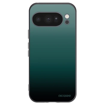 Picasee silikonowe czarne etui na Google Pixel 10 Pro - Verdant Fade