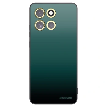 Picasee silikonowe czarne etui na Motorola Moto G86 Power 5G - Verdant Fade