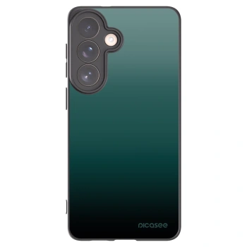 Picasee silikonowe czarne etui na Samsung Galaxy S26+ - Verdant Fade