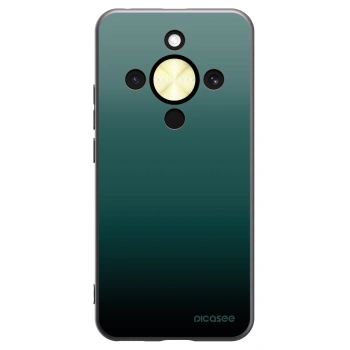 Picasee silikonowe czarne etui na Honor Magic8 Lite 5G - Verdant Fade