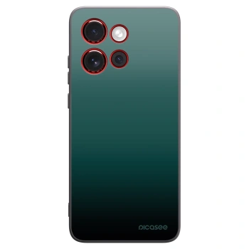 Picasee silikonowe czarne etui na Motorola Edge 60 Neo 5G - Verdant Fade