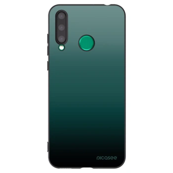 Picasee silikonowe czarne etui na Honor 20 Lite - Verdant Fade
