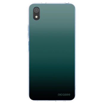 Picasee silikonowe przeźroczyste etui na Xiaomi Redmi 7A - Verdant Fade