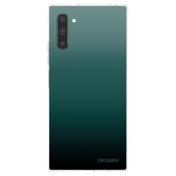 Picasee silikonowe przeźroczyste etui na Samsung Galaxy Note 10 N970F - Verdant Fade