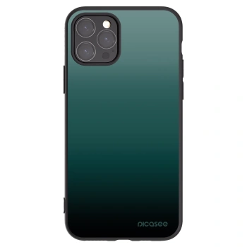 Picasee silikonowe czarne etui na Apple iPhone 11 Pro - Verdant Fade