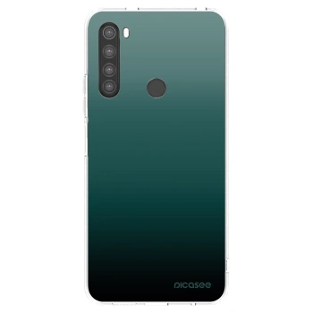 Picasee silikonowe przeźroczyste etui na Xiaomi Redmi Note 8 - Verdant Fade