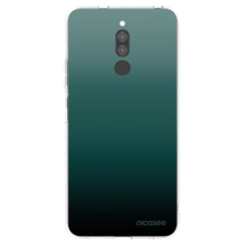 Picasee silikonowe przeźroczyste etui na Xiaomi Redmi 8 - Verdant Fade