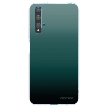 Picasee silikonowe przeźroczyste etui na Huawei Nova 5T - Verdant Fade
