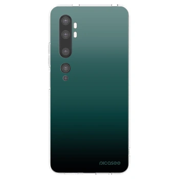 Picasee silikonowe przeźroczyste etui na Xiaomi Mi Note 10 (Pro) - Verdant Fade