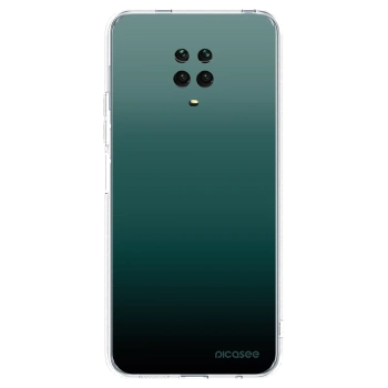 Picasee silikonowe przeźroczyste etui na Xiaomi Redmi Note 9S - Verdant Fade