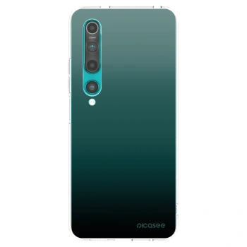 Picasee silikonowe przeźroczyste etui na Xiaomi Mi 10 - Verdant Fade