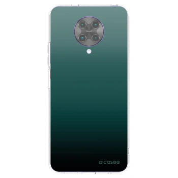 Picasee silikonowe przeźroczyste etui na Xiaomi Poco F2 Pro - Verdant Fade