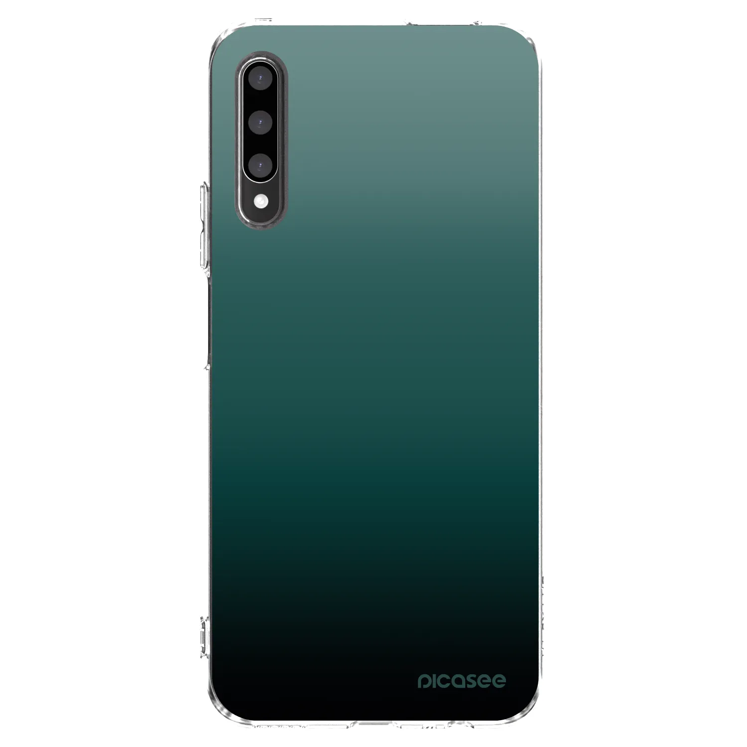 Picasee silikonowe przeźroczyste etui na Honor 9X Pro - Verdant Fade