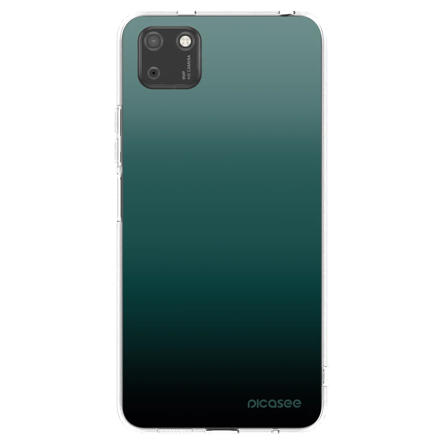 Picasee silikonowe przeźroczyste etui na Huawei Y5P - Verdant Fade