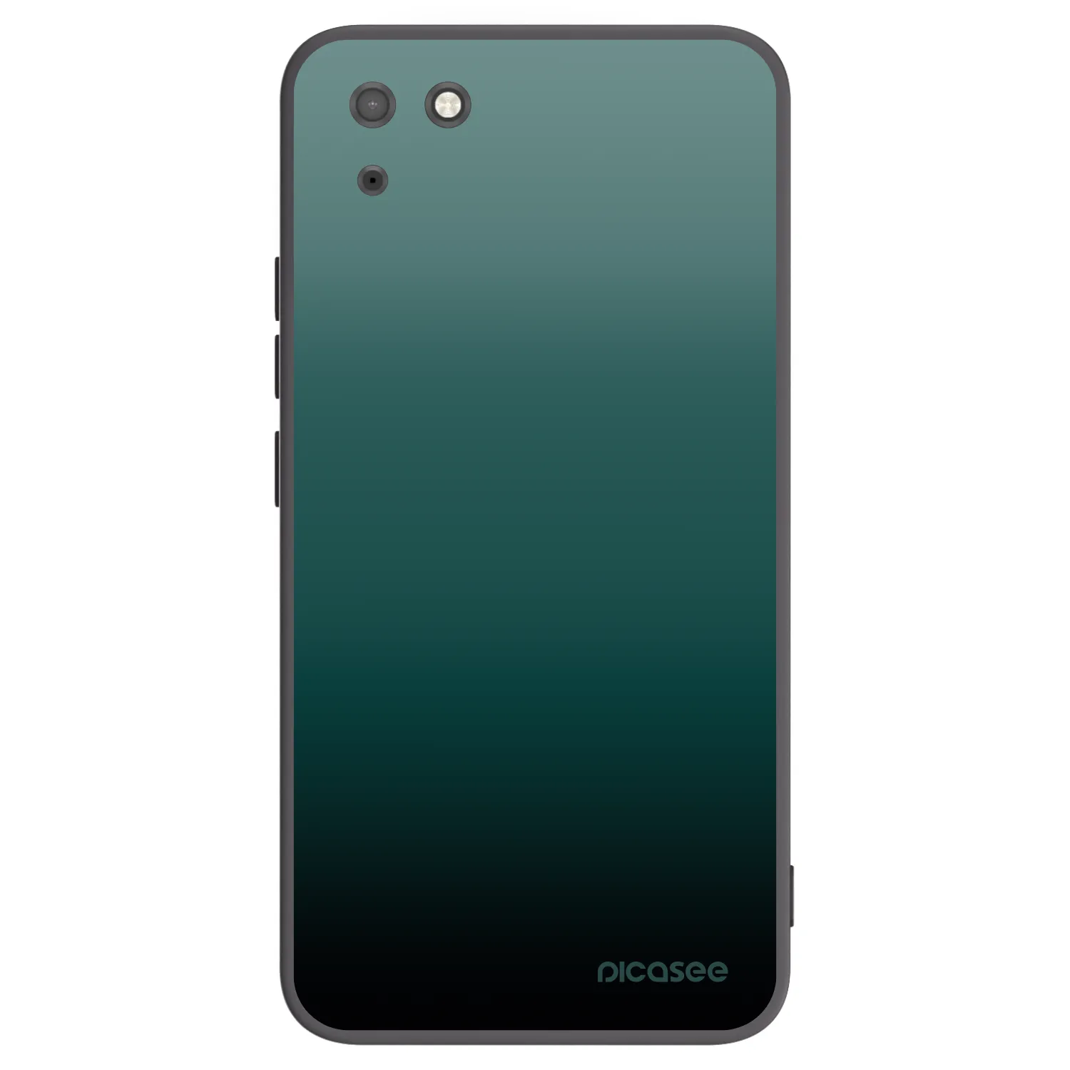 Picasee silikonowe czarne etui na Huawei Y5P - Verdant Fade