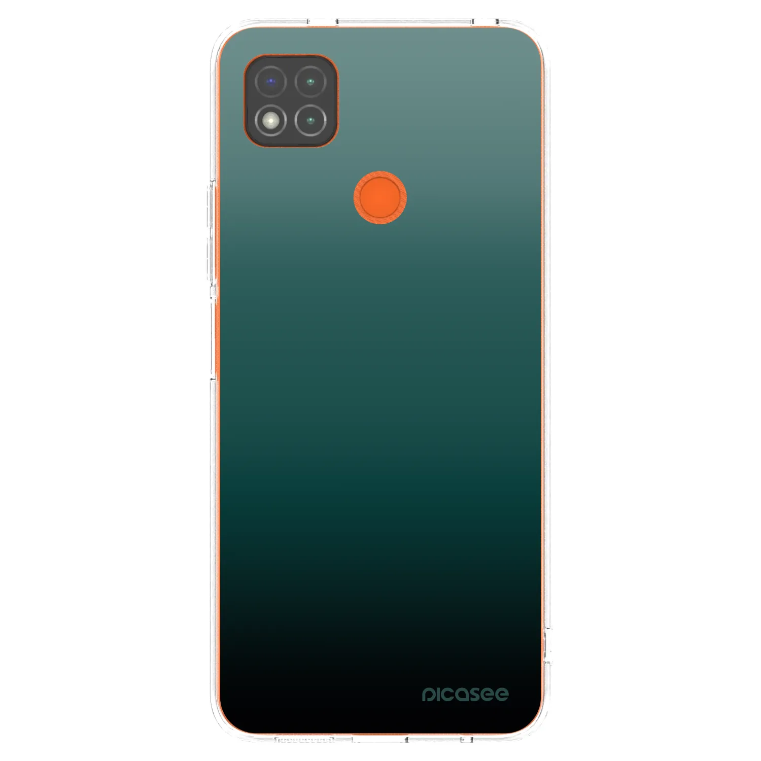 Picasee silikonowe przeźroczyste etui na Xiaomi Redmi 9C - Verdant Fade