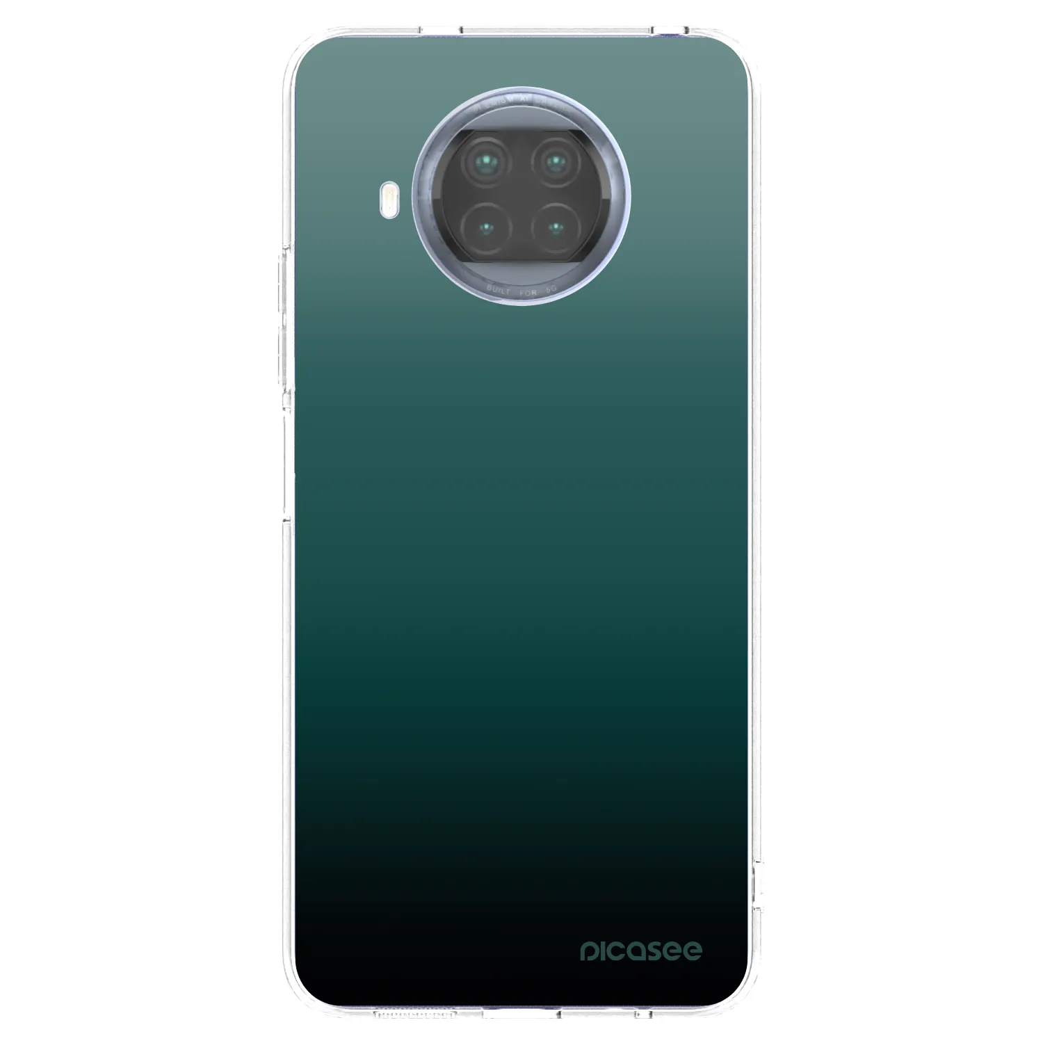Picasee silikonowe przeźroczyste etui na Xiaomi Mi 10T Lite - Verdant Fade