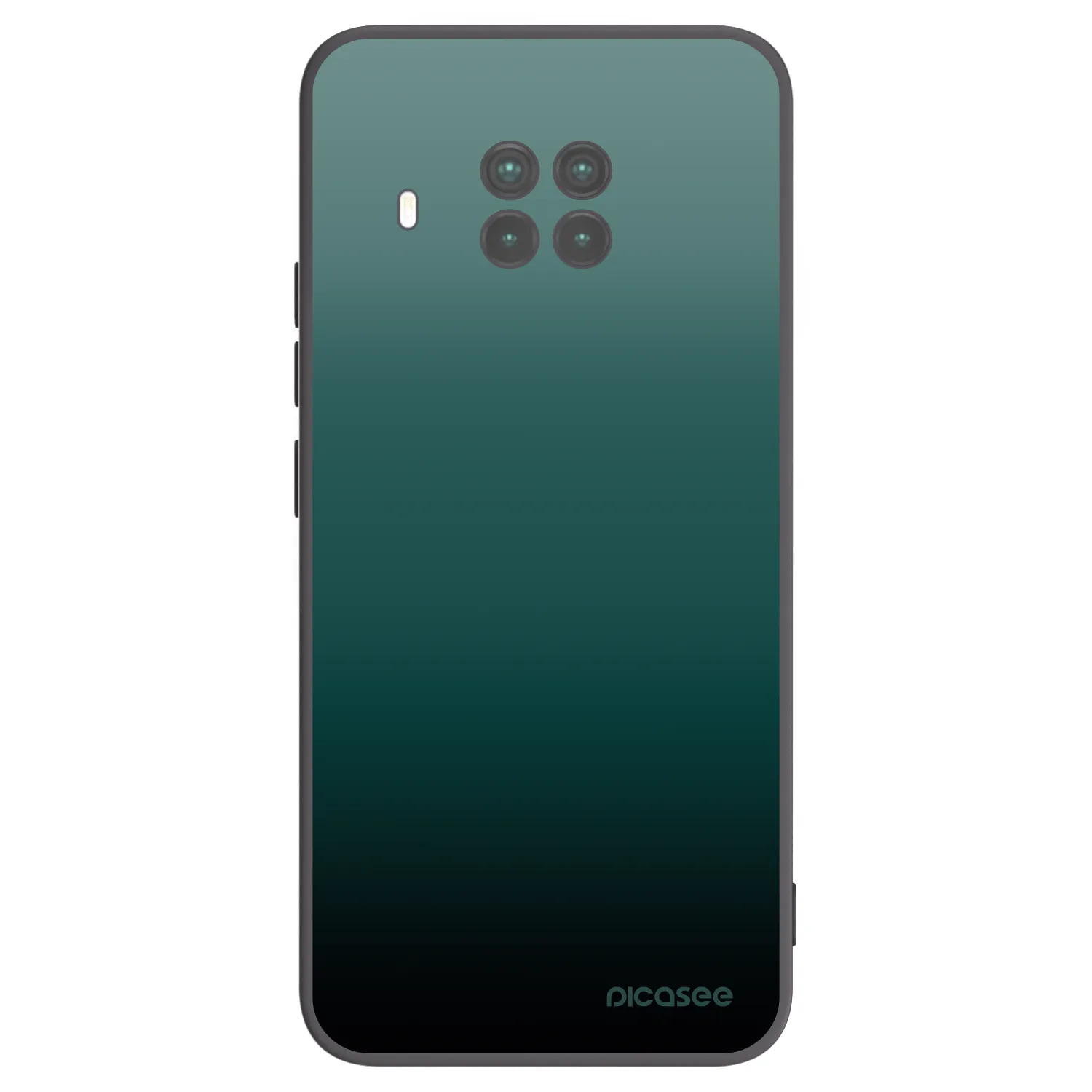 Picasee silikonowe czarne etui na Xiaomi Mi 10T Lite - Verdant Fade