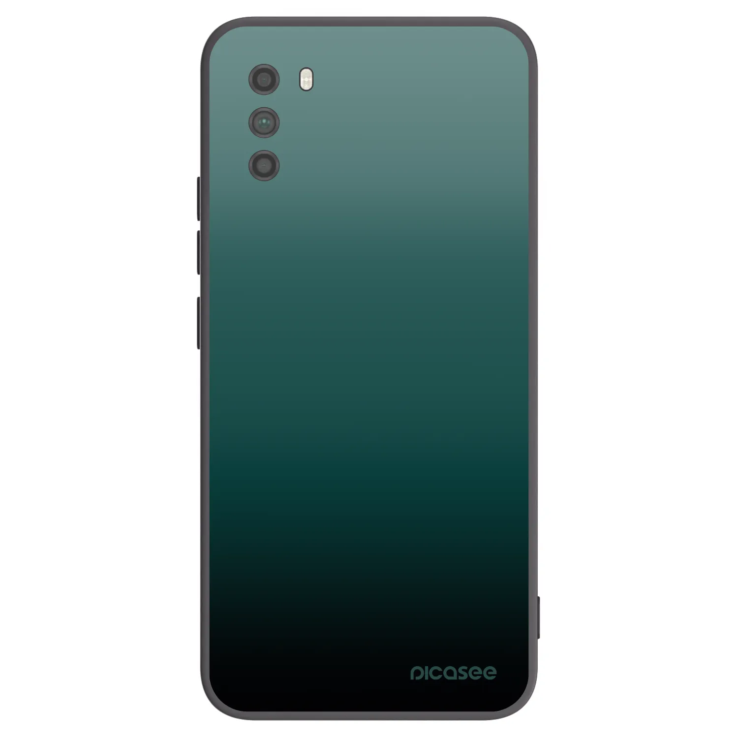 Picasee silikonowe czarne etui na Xiaomi Poco M3 - Verdant Fade