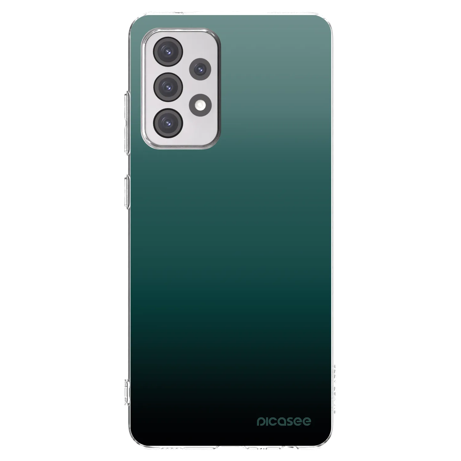 Picasee silikonowe przeźroczyste etui na Samsung Galaxy A52 5G A525F - Verdant Fade