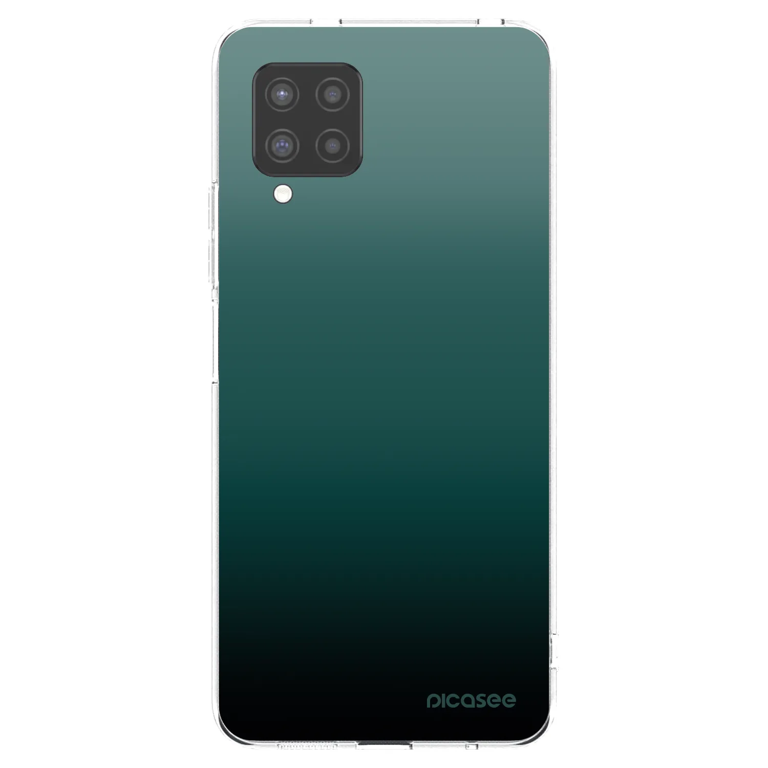 Picasee silikonowe przeźroczyste etui na Samsung Galaxy A42 A426B - Verdant Fade