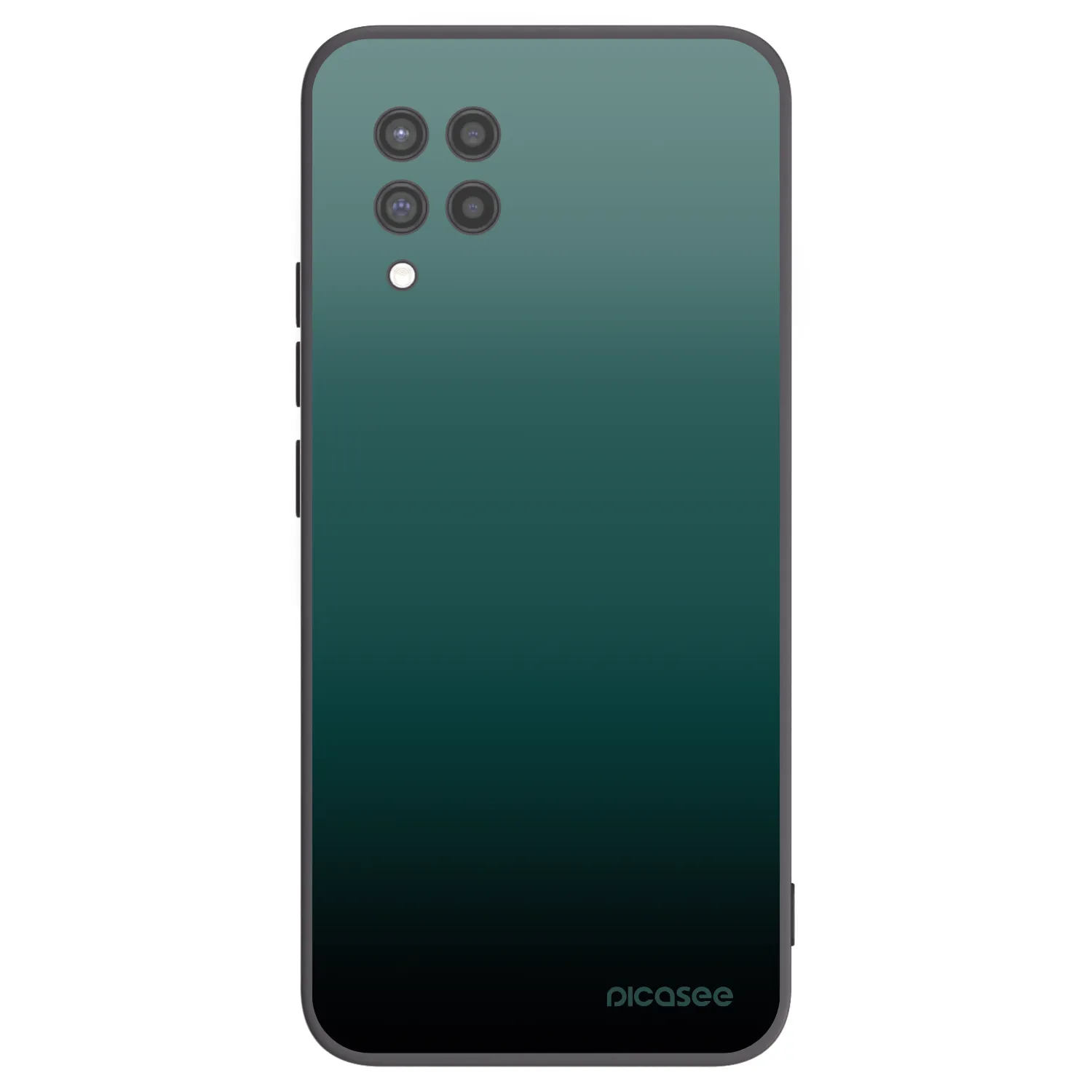 Picasee silikonowe czarne etui na Samsung Galaxy A42 A426B - Verdant Fade