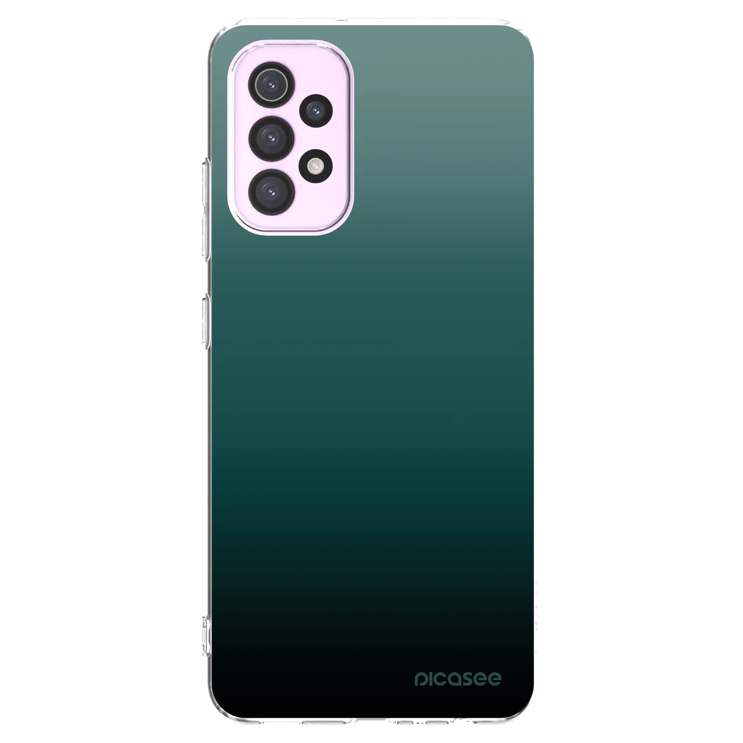 Picasee silikonowe przeźroczyste etui na Samsung Galaxy A32 5G A326B - Verdant Fade