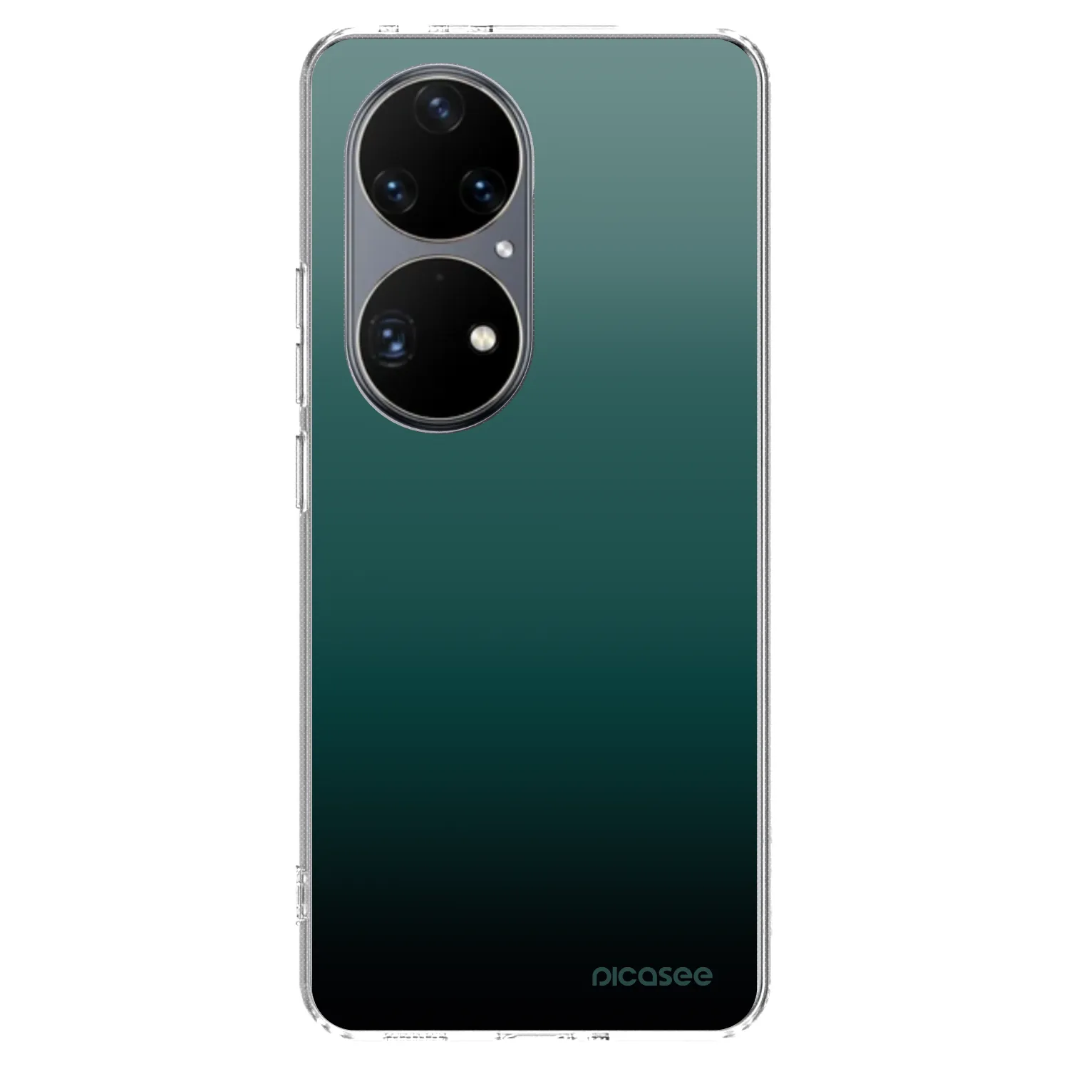 Picasee silikonowe przeźroczyste etui na Huawei P50 - Verdant Fade