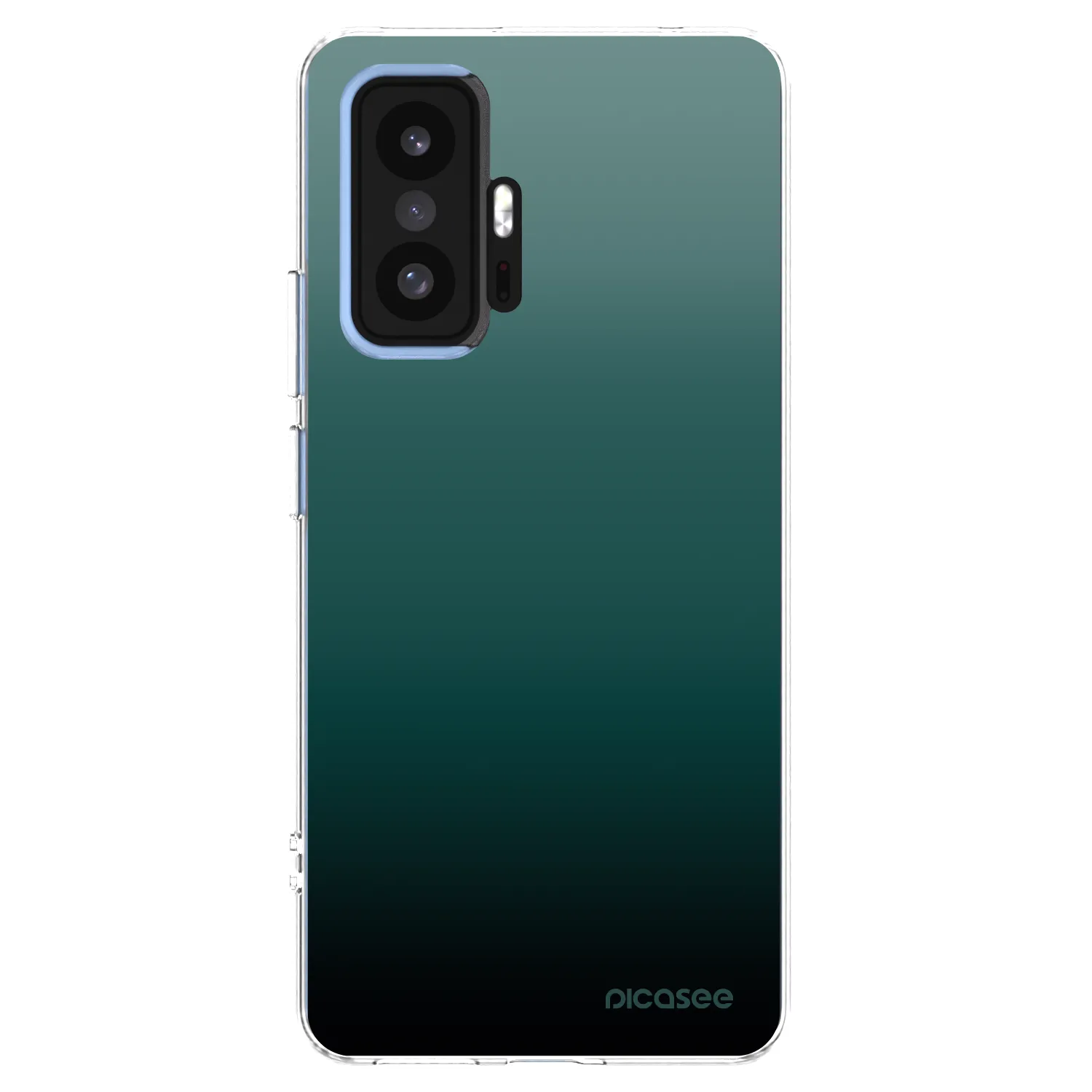 Picasee silikonowe przeźroczyste etui na Xiaomi 11T Pro - Verdant Fade