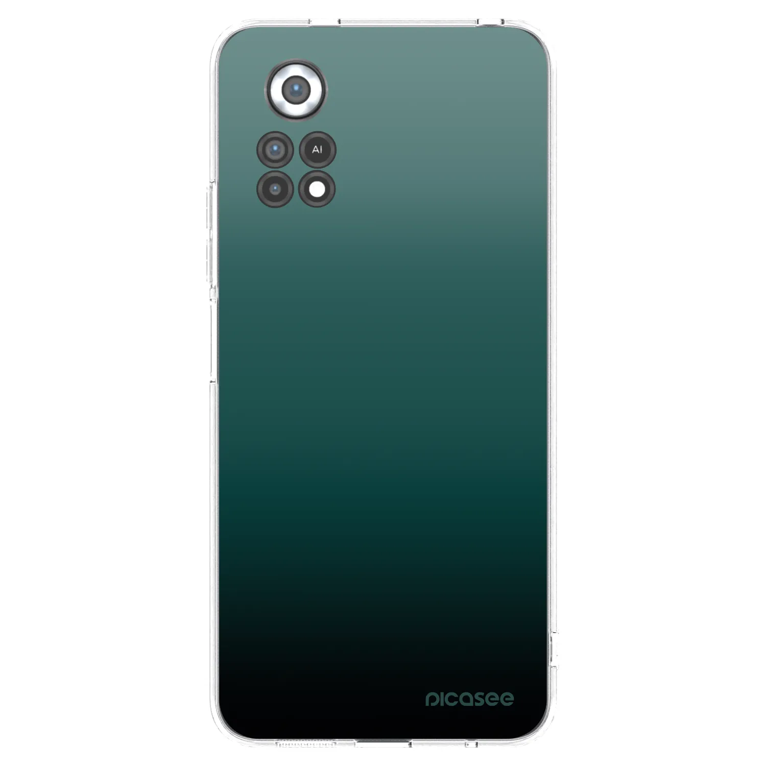 Picasee silikonowe przeźroczyste etui na Xiaomi Poco X4 Pro 5G - Verdant Fade