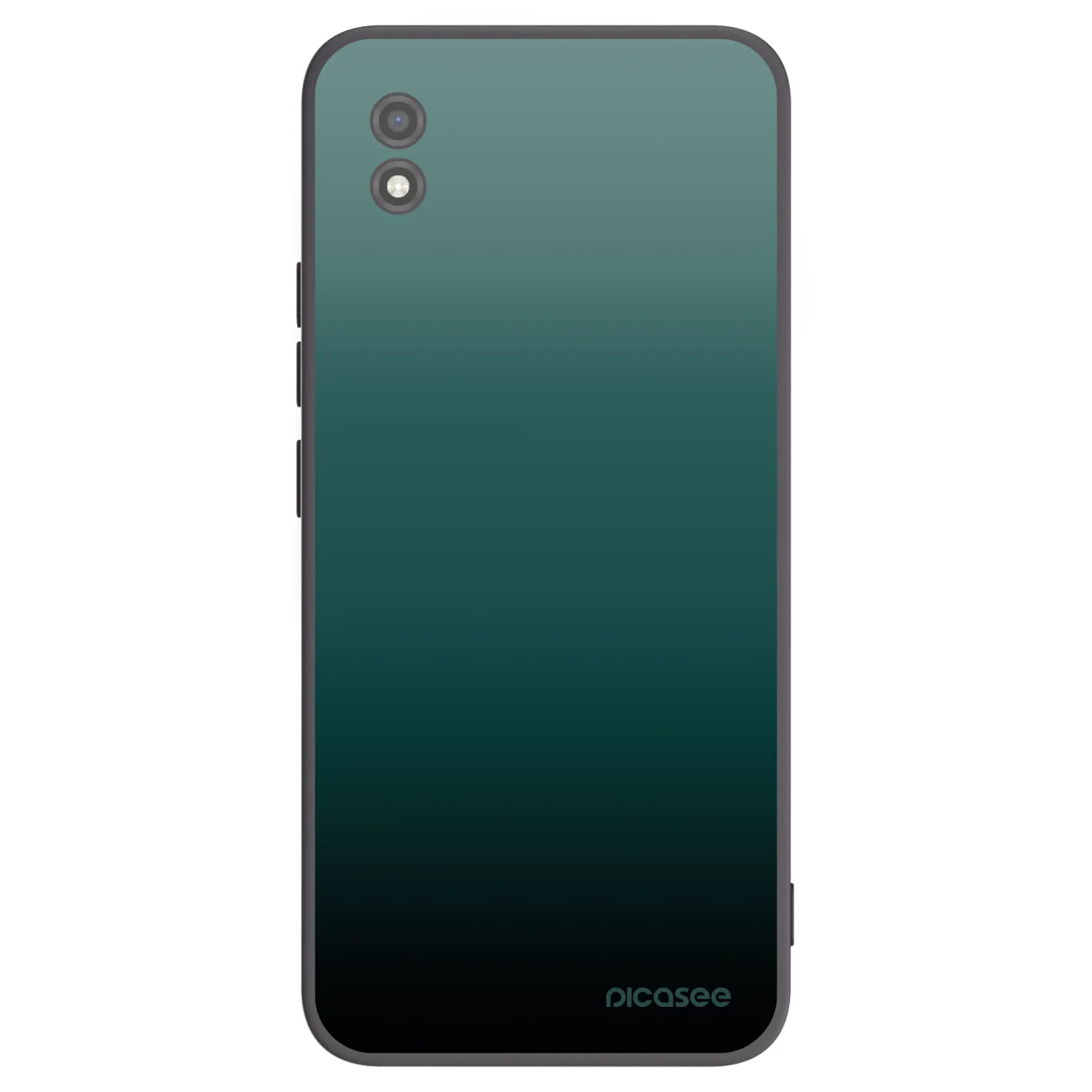 Picasee silikonowe czarne etui na Realme C11 (2021) - Verdant Fade