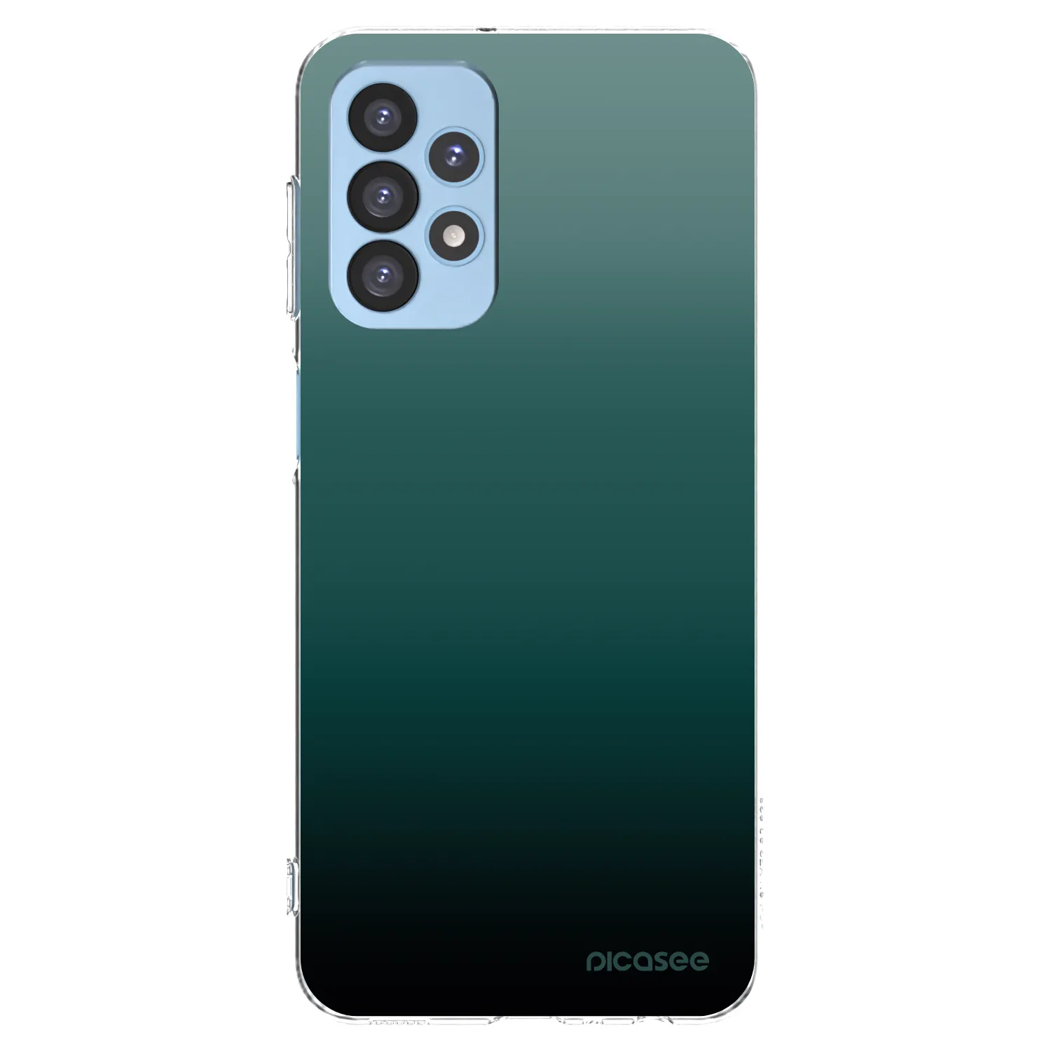 Picasee silikonowe przeźroczyste etui na Samsung Galaxy A23 A235F 4G - Verdant Fade