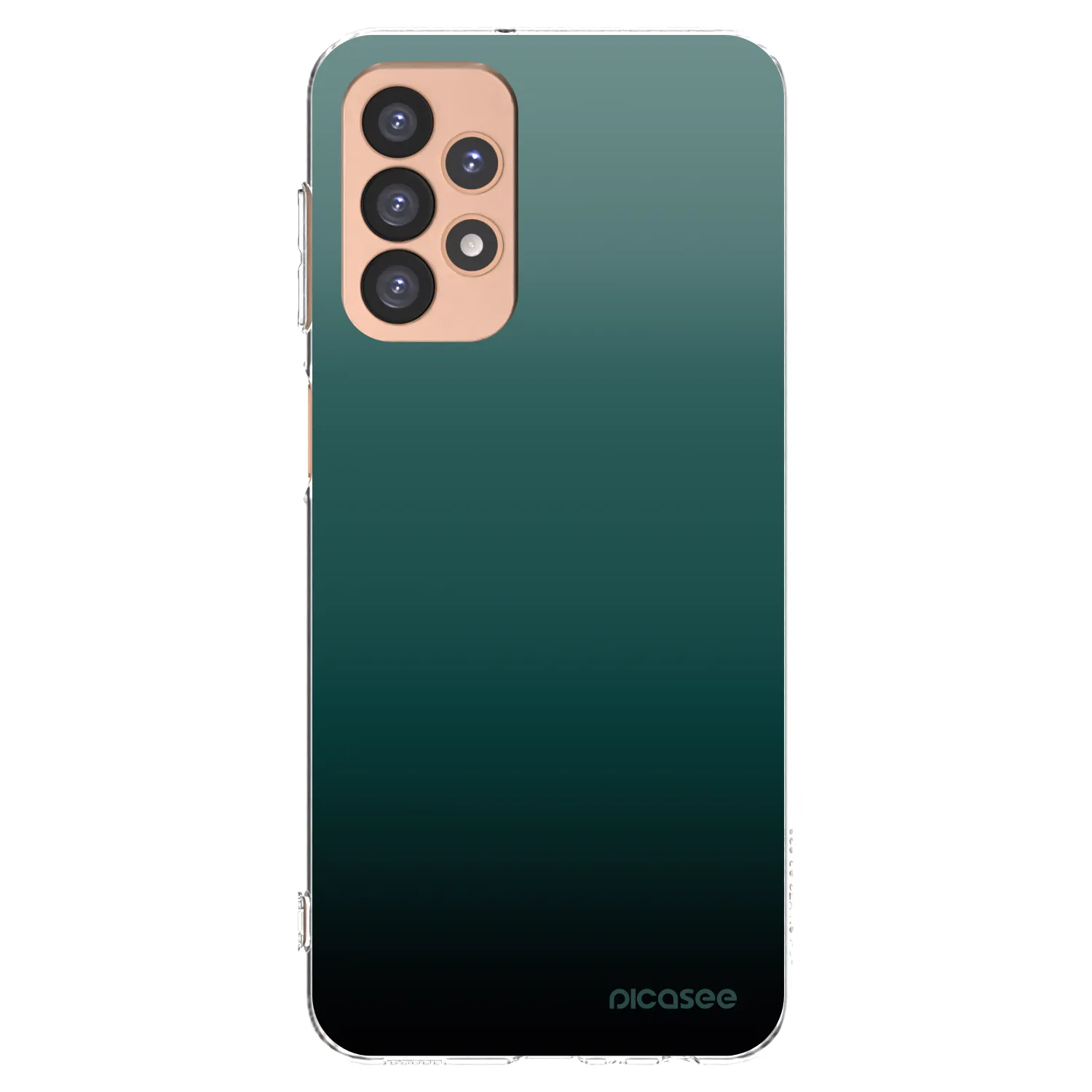 Picasee silikonowe przeźroczyste etui na Samsung Galaxy A23 A236B 5G - Verdant Fade