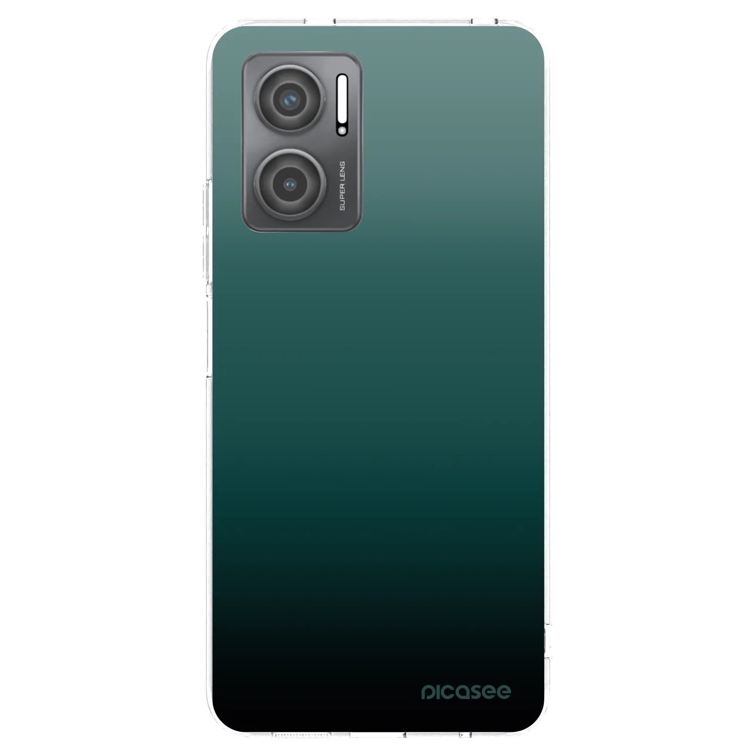 Picasee silikonowe przeźroczyste etui na Xiaomi Redmi 10 5G - Verdant Fade