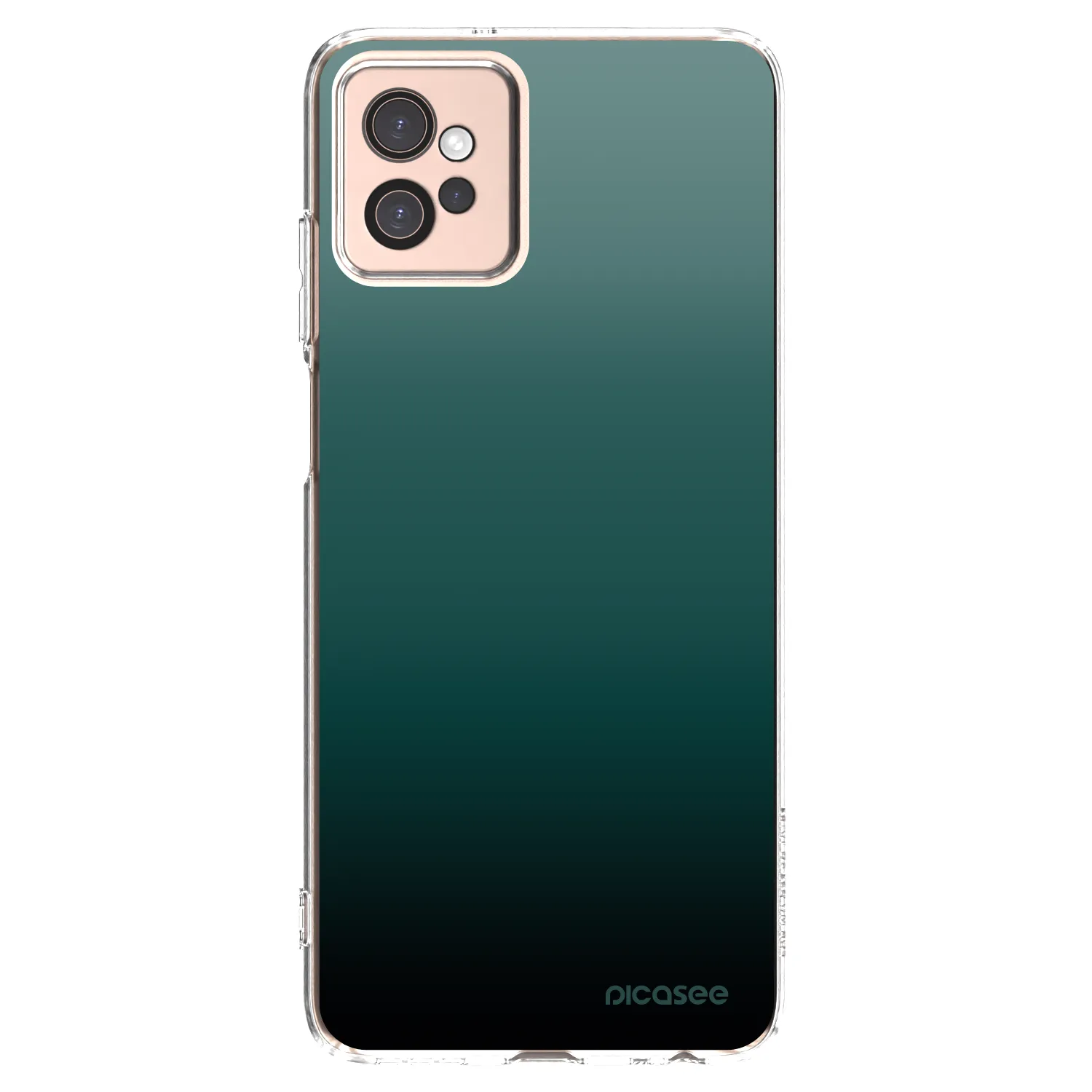 Picasee silikonowe przeźroczyste etui na Motorola Moto G32 - Verdant Fade