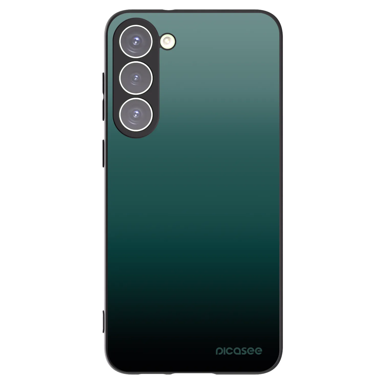 Picasee silikonowe czarne etui na Samsung Galaxy S23+ 5G - Verdant Fade