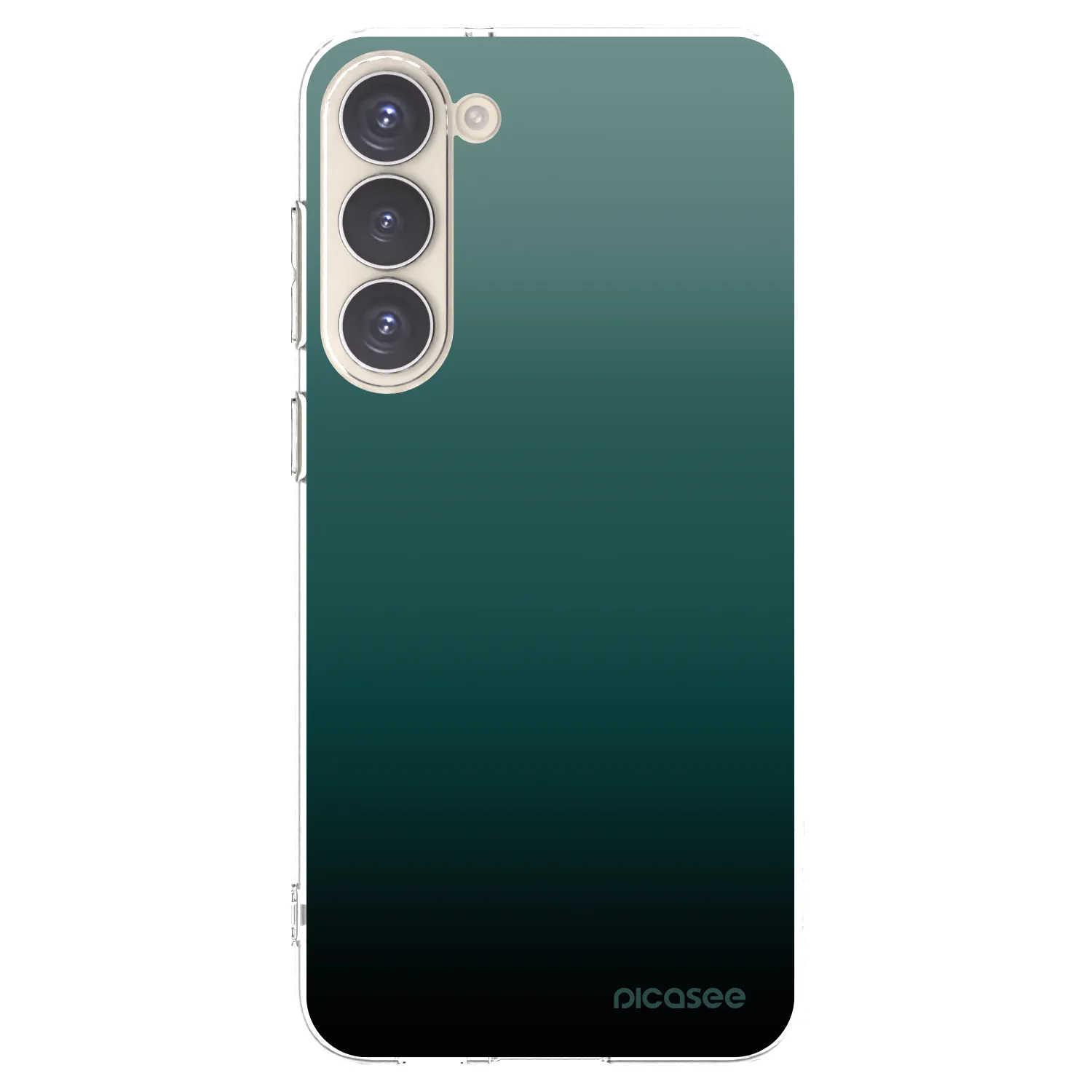 Picasee silikonowe przeźroczyste etui na Samsung Galaxy S23+ 5G - Verdant Fade