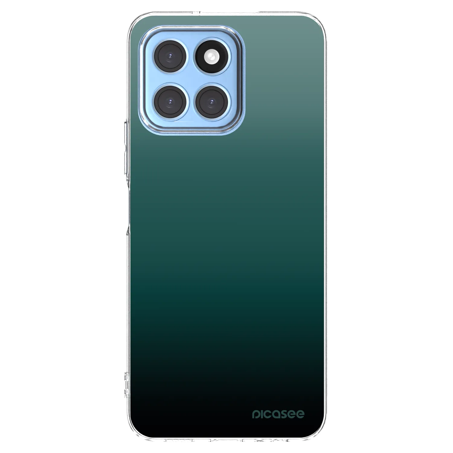 Picasee silikonowe przeźroczyste etui na Honor X6 - Verdant Fade