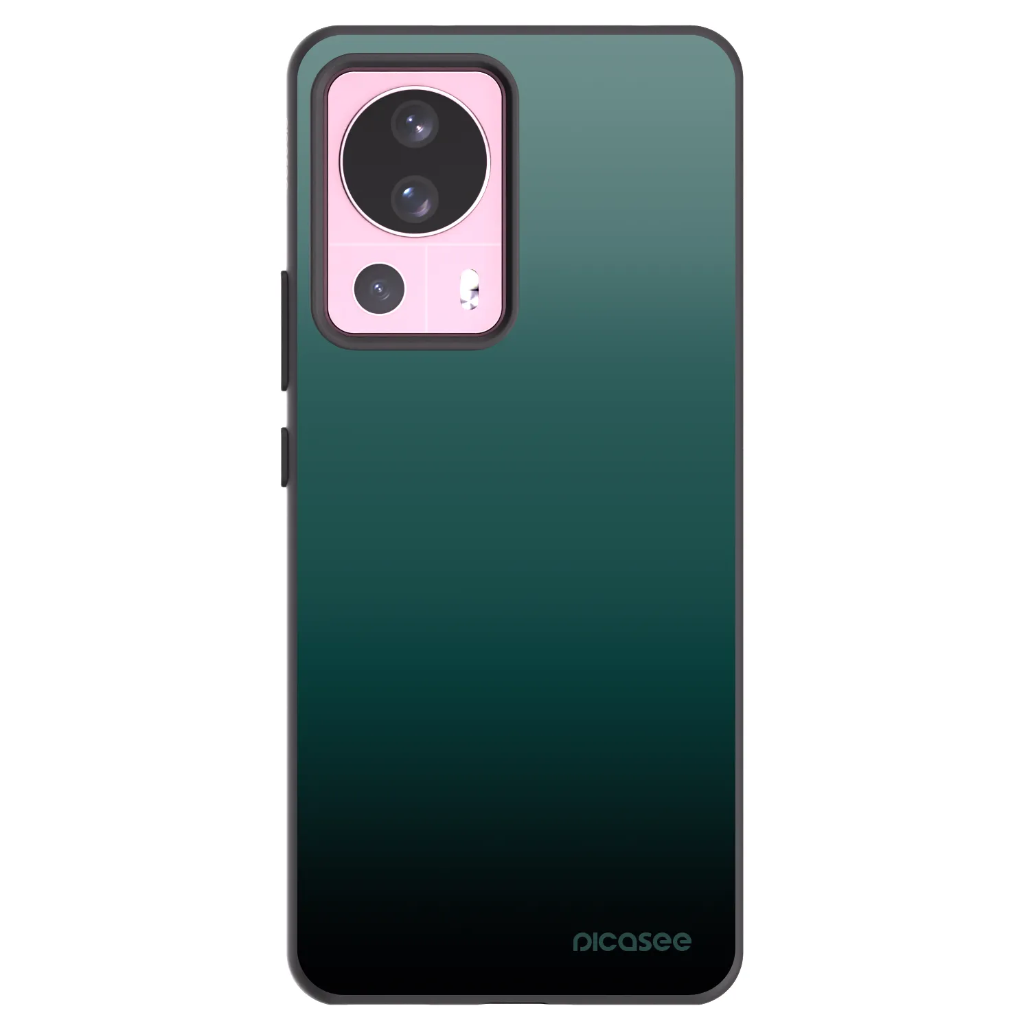 Picasee silikonowe czarne etui na Xiaomi 13 Lite - Verdant Fade