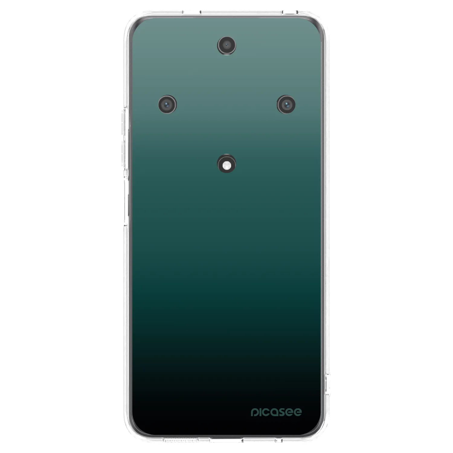 Picasee silikonowe przeźroczyste etui na Honor Magic5 Lite 5G - Verdant Fade