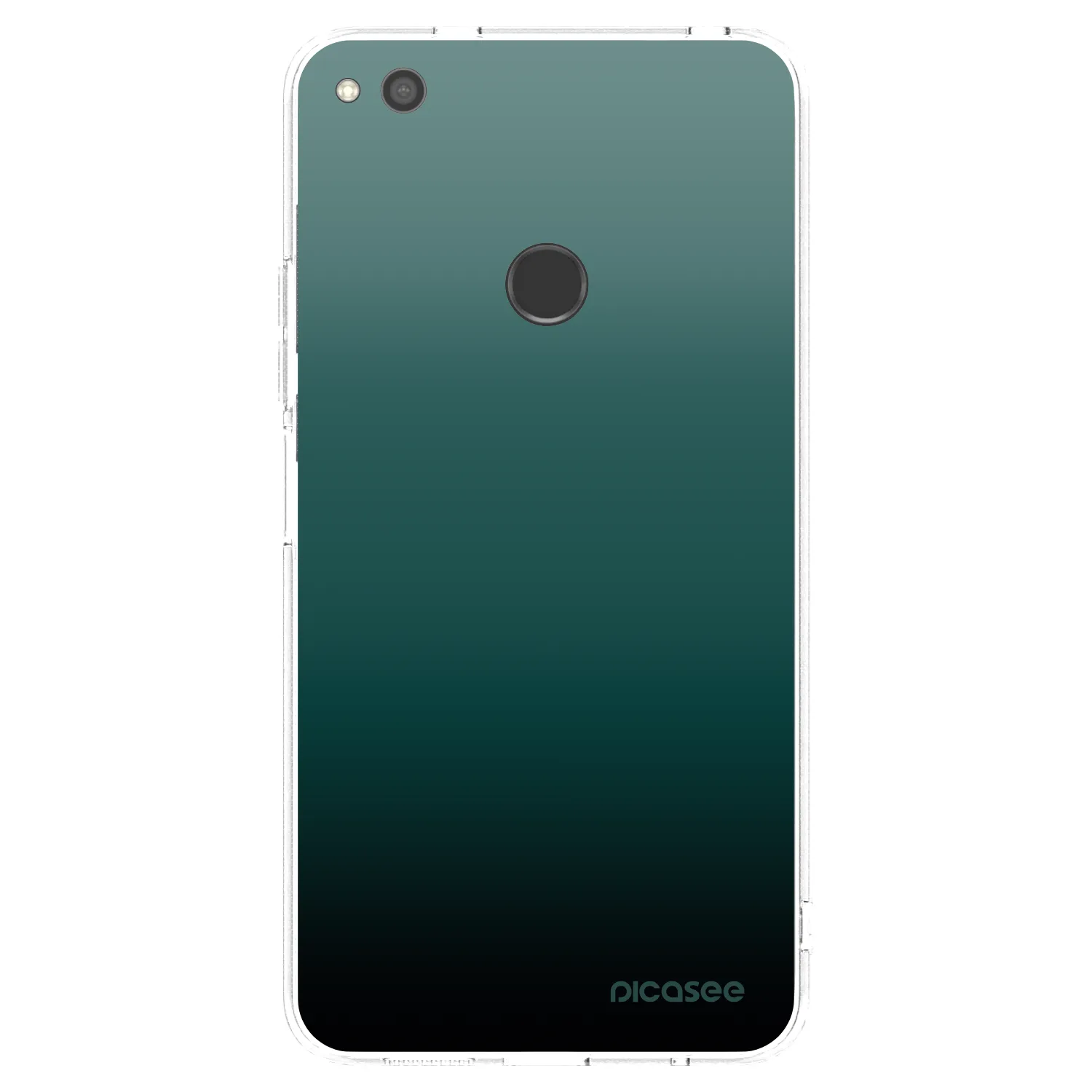 Picasee silikonowe przeźroczyste etui na Huawei P9 Lite 2017 - Verdant Fade