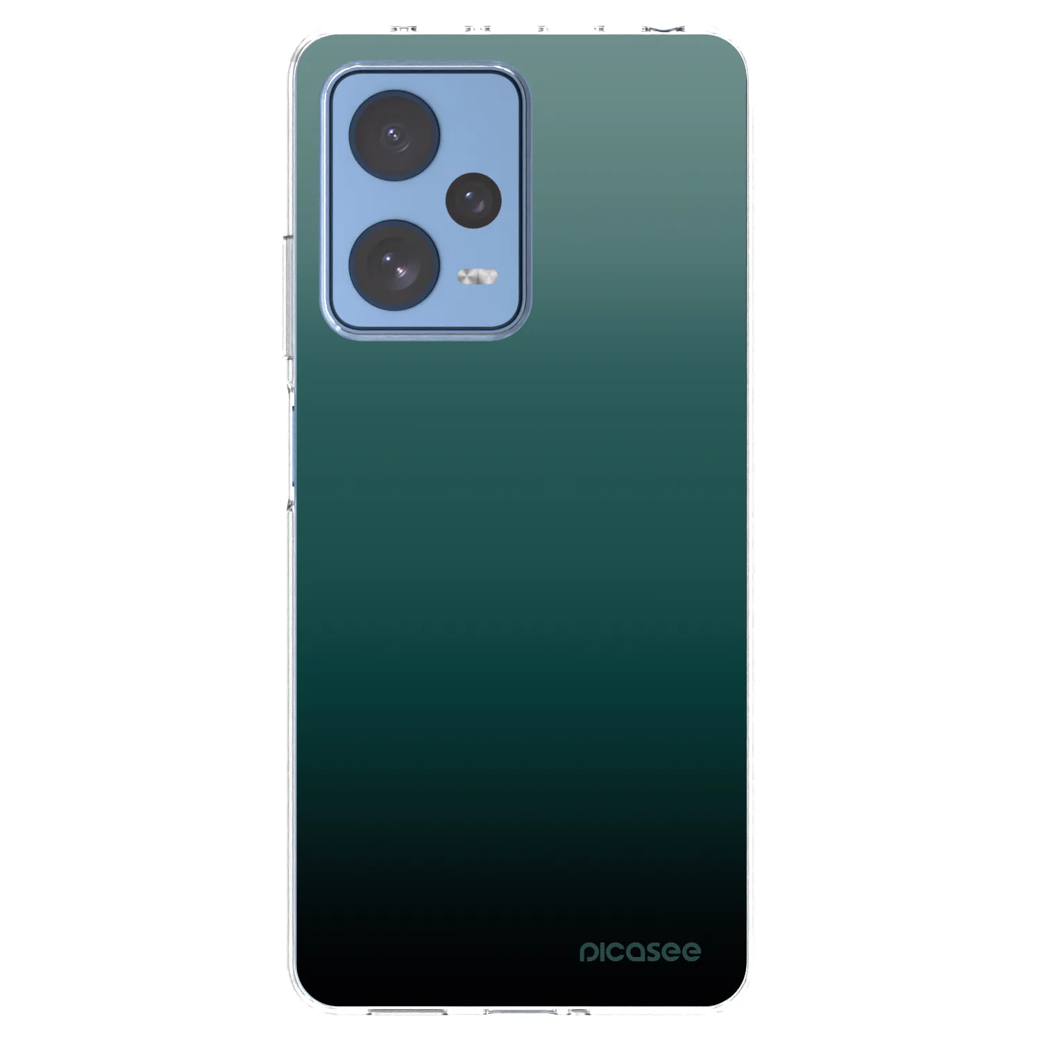 Picasee silikonowe przeźroczyste etui na Xiaomi Redmi Note 12 Pro 5G - Verdant Fade