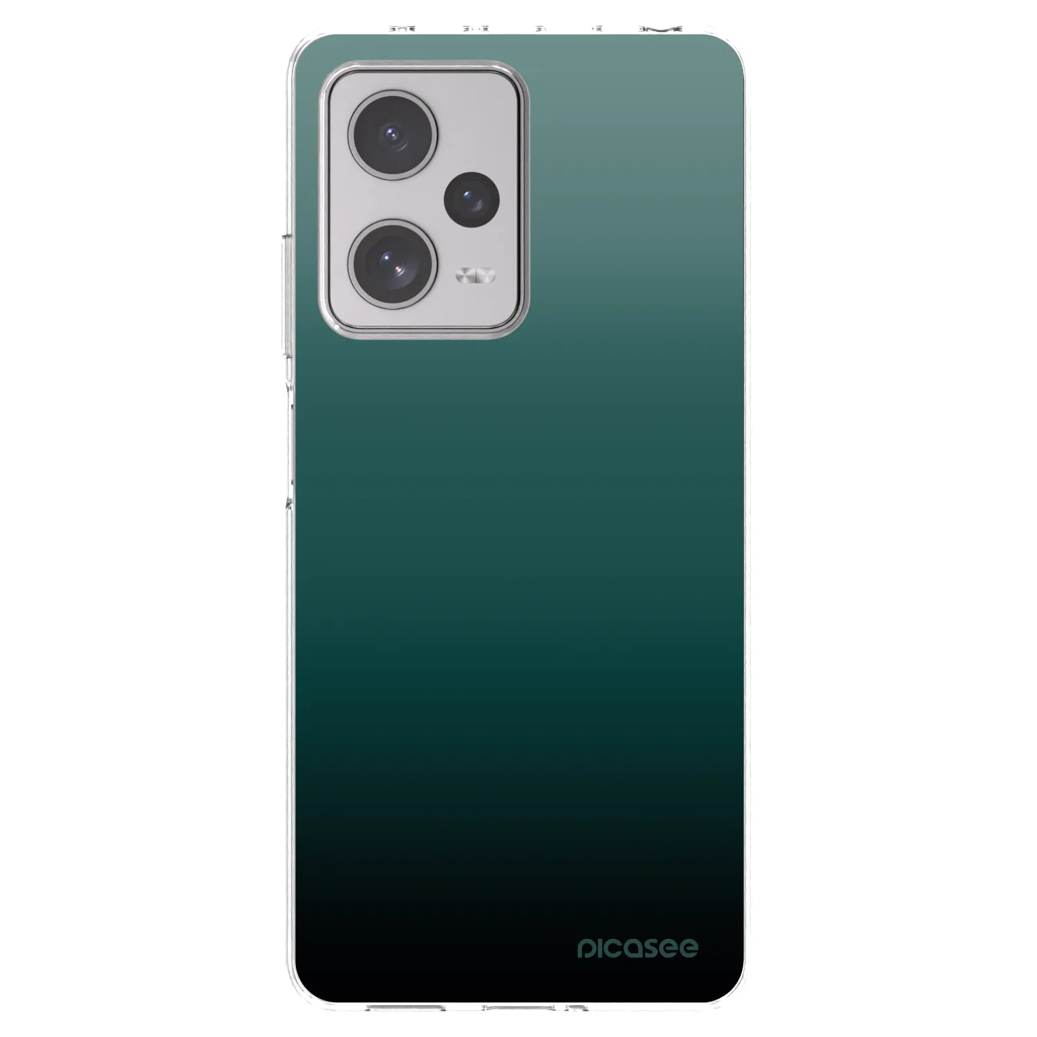 Picasee silikonowe przeźroczyste etui na Xiaomi Redmi Note 12 Pro+ 5G - Verdant Fade