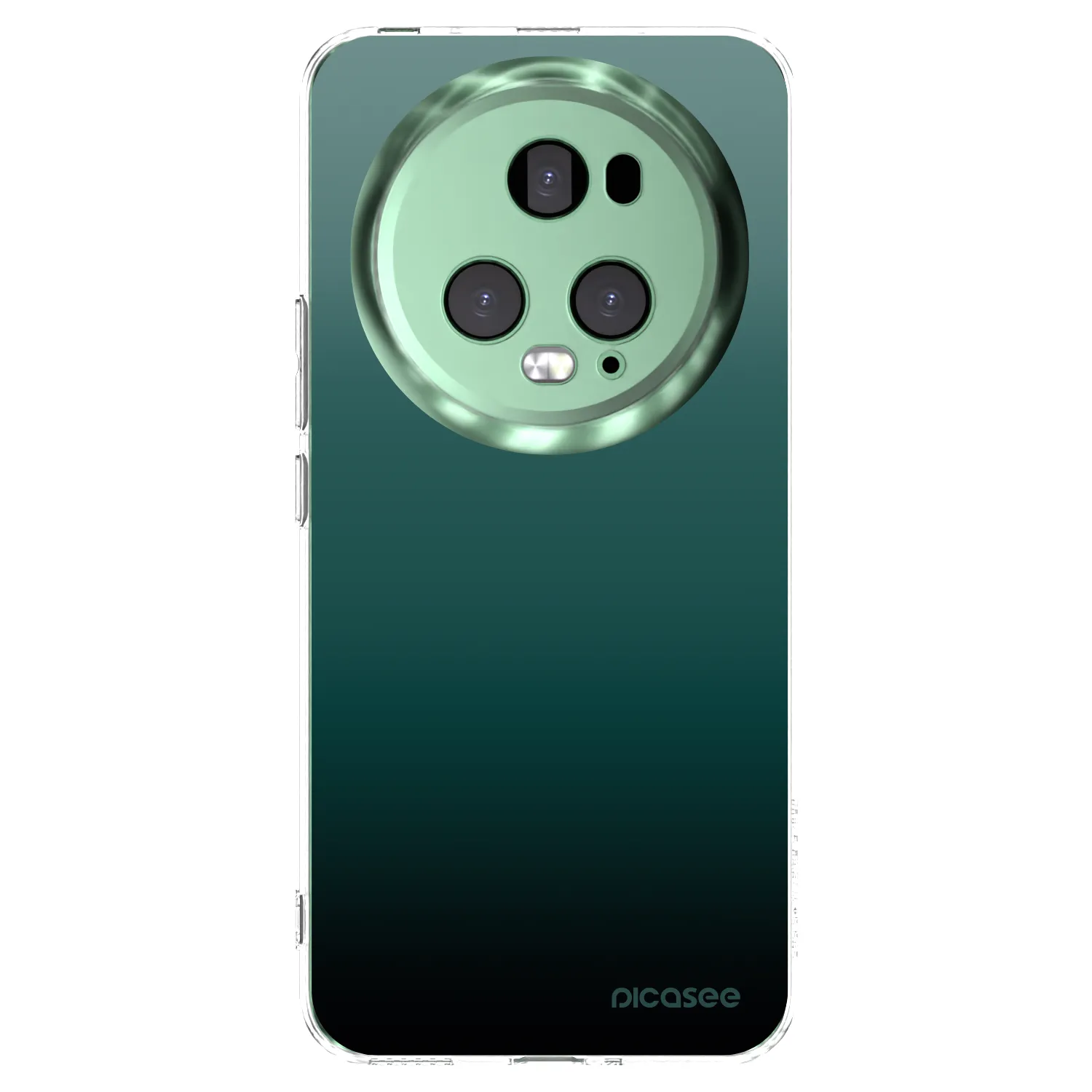 Picasee silikonowe przeźroczyste etui na Honor Magic5 Pro - Verdant Fade